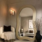 Luciana - Full Length Irregular Concrete Extra Large Mirror 200cm x 120cm