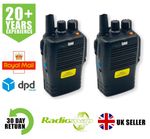ENTEL DX482 UHF 4 WATT DMR DIGITAL WATERPROOF TWO WAY RADIOS x 2