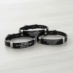 1PC Bible Verse Bracelet Christian Faith Bracelet Unisex Inspirational Bracelet