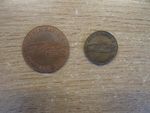 EDWIN DAVIS & COMPANY 1971  2 pence & x 2-  1 pences