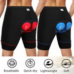 Men Cycling Shorts 5D Gel Padded Underwear MTB Mountain Bike Short Bicycle Pants