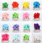 20mmPomPoms Craft Balls  Soft Pompoms Different colours DIY Crafts Decorations