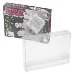 Box Protector for SNES Long Box Console – Strong 0.5mm Plastic Display Case