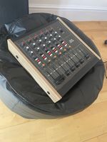 TEAC (Tascam) Model 2A Vintage Analogue Mixer.. New custom  solid Oak sides. 