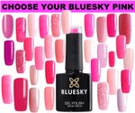 BLUESKY GEL NAIL POLISH PINK SUMMER POPULAR MOST WANTED COLORS UV LED SOAK OFF