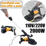 2000W Rough Grinder 6-Gear Electric Cement Mortar Wall Concrete Floor Plasterer