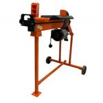 7 Ton Electric Log Splitter Heavy Duty with Stand, Work Bench & Safety Guard