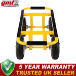 Heavy Duty Dolly Trolley Removal Cart 20.5Cm Pneumatic Wheels, 540Kg Load Cap