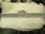 South Wales Switchgear Cast Metal Sign