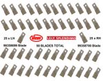 50 X VICON MOWER BLADES LH RH Rotary CM CMP KM Lely Splendimo 90258699 99358700