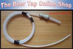 3/16" Beer Line & 5/16" Pipe for Beer Taps & Keg Couplers & Ball Lock Disconnect