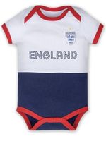 Newborn Baby Boy Girls Clothes Unique England Soccer Baby  Bodysuit 0-3 Months