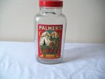 vintage palmers camp toffee jar