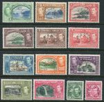 Trinidad & Tobago 1938-44 1c-$4.80 SG 246s-256s hinged mint (cat. £400 as u/m)