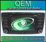 Skoda Yeti CD Player car stereo, Skoda Bolero 6 CD changer, touchscreen SD card
