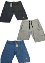LYLE AND SCOTT TWO SIDE ZIP POCKETS BRAND NEW CLASSIC SWEAT SHORTS