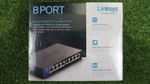8 Port PoE Unmanaged Switch Linksys LGS108P Gigabit 50 Watt UK Plug