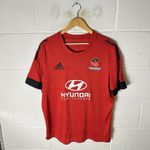Canterbury Crusaders Rugby Shirt Mens Extra Large Red Adidas 2020/21 Training NZ