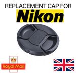 Front Lens Cap Cover for Nikon AF-S DX NIKKOR 18-55mm f/3.5-5.6G VR Lens I & II