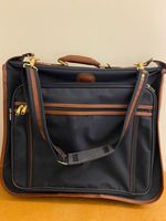 M & S NAVY TRAVELLER SUIT CARRIER + MATCHING HOLDALL + WASH BAG  - NEW CONDITION