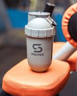 SHAKESPHERE Tumbler *grey* Protein Shaker Bottle BPA-Free 24oz