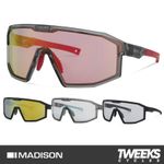 Madison Enigma Cycling Sunglasses - Lightweight, Lifetime Warranty (Road / MTB)