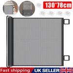 Retractable Pet Dog Gate Safety Guard Folding Baby Toddler Stair Gates Isolation