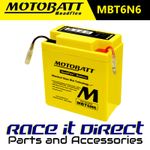 Motobatt Battery for Kawasaki KH 125 K 1982-1993 AGM