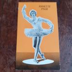 Annette Page, Lovely Young Dancers Of 1960 Collectors Card.