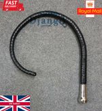 Cowhide Top Grain Leather Handcrafted Flogger Whip 2.6 Feet Sjambok Bullwhip