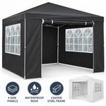 Mcc® 3 x 3 m Pop up Gazebo Waterproof Outdoor Garden Marquee Canopy WS UK✔
