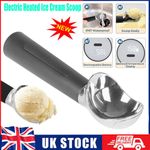 Heated Ice Cream Scoop Rechargeable Electric Scooper for Hard Ice Cream 158°F