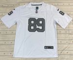 Nike Las Vegas Raiders #89 Brock Bowers NFL White On-Field Jersey Men’s Large