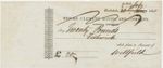 GB OLD CHECKS 1830 Messrs. Clement Royds and Company Bankers, ROCHDALE very rare