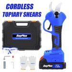 Cordless Electric Secateurs 25MM Brushless Garden Pruning Shears Battery Powered