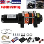 Winches 4500lb 12V Wireless Recovery Budget Electric Winch with Wireless Remotes