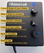 Ice cream van chime box with own amplifier 1/4/8 chimes replaces Harvin
