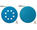 125mm Wet and Dry Sanding Discs 5 inch Sandpaper Hook and Loop Pads  8 Hole / NH