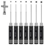 7x Professional RC Car Hex Screwdriver Screw Driver Repair Tool Set Allen Key