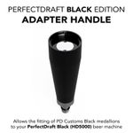 PerfectDraft BLACK Tap Handle - Perfect Draft Black Adapter handle