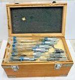 SHOP SOILED MICROMETER SET 6PC IMPERIAL 0-6" MICROMETERS DAMAGED BOX