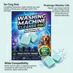 Prime Drum Washing Machine Cleaner Pro,12-Pack Deep Clean Drum & Remove Descaler