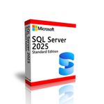 Microsoft SQL Server 2025 Standard with 24 Core License, unlimited User CALs