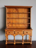 Welsh Vintage Miniature Apprentice-piece or Toy Pine Dresser