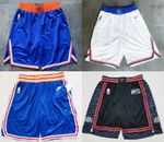 Adult New York Knicks Short Pants Stitched With Pocket S-3XL