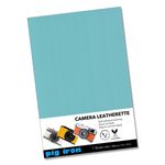 Pig Iron Self-Adhesive Camera Leatherette Sheet A4 30 x 20cm in BLUE  (UK)  BNIP