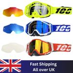 100% STRATA 2.0 Goggles Off-Road Motocross Goggles MTB Quad 100 Percent Goggles