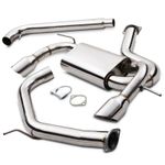 3" STAINLESS CATBACK EXHAUST SYSTEM FOR SEAT LEON FR 2.0 TFSI TURBO 2005-12
