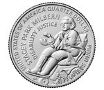 Stacey Park Milbern American Women US Quarter Coin 2025 S BRILLIANT UNCIRCULATED