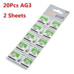 20X AG4 377A 377 LR626 SR626SW SR66 LR66 Alkaline Button Cell Watch Battery